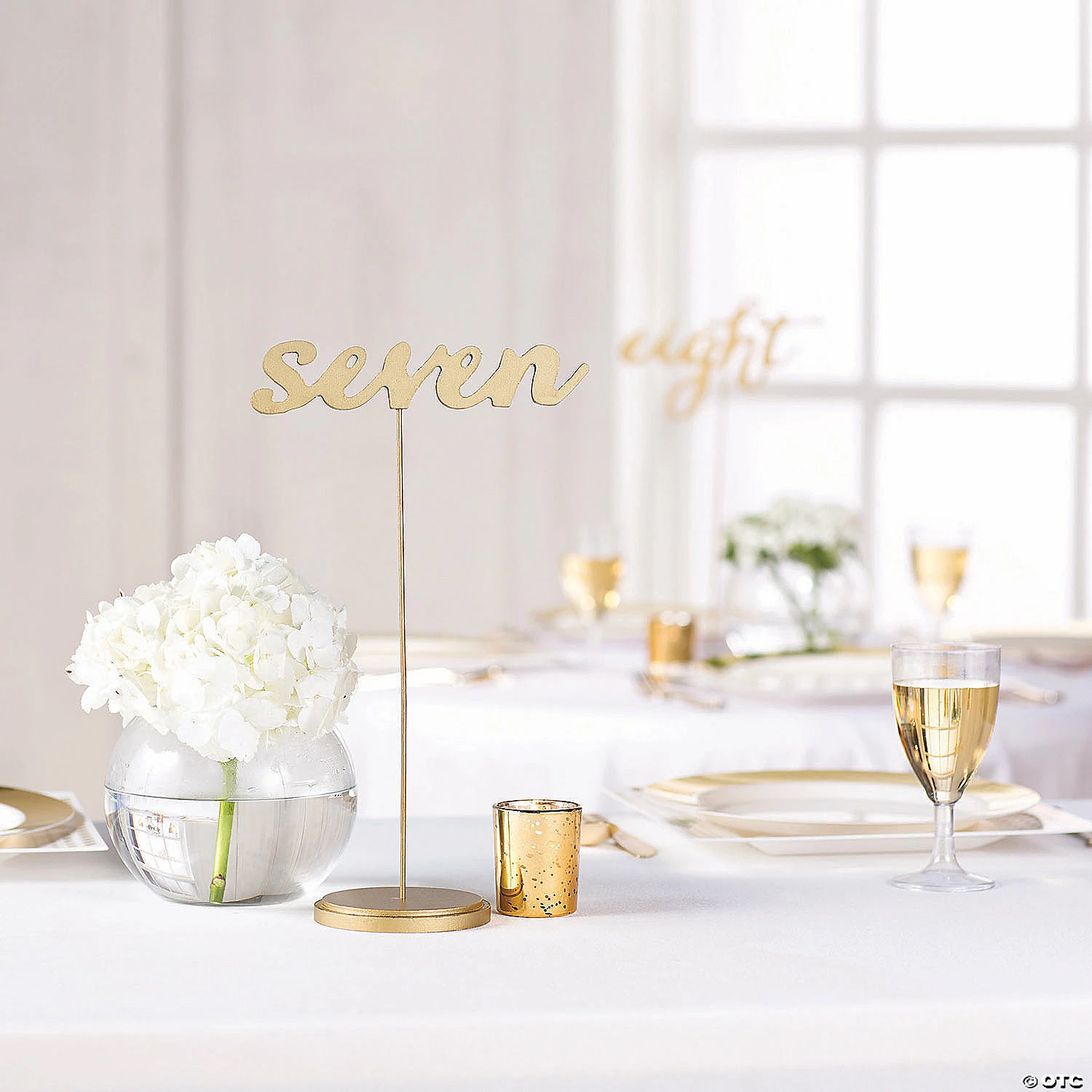 Brand new π― 1 - 24 Gold Calligraphy Table Numbers π 5 Brand new π― 1 - 24 Gold Calligraphy Table Numbers π - Image 3