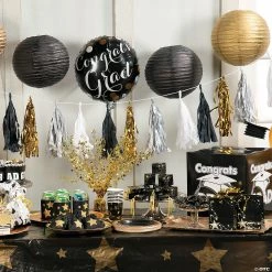 Cheapest 🌟 Mini Paper Lanterns - 12 Pc. ✔️ -Occasions Sales 4 1 2 mini gold hanging paper lanterns 12 pc 13696880 a02