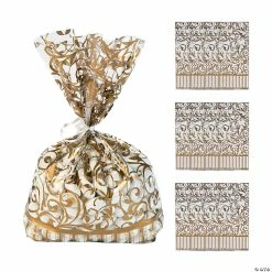 Top 10 🧨 Swirl Favor Cellophane Bags - 12 Pc. 🔔