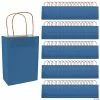 Best Sale 😍 6 1/2" x 9" Bulk Medium Blue Kraft Paper Gift Bags - 60 Pc. 🌟 -Occasions Sales 6 1 2 x 9 bulk medium blue kraft paper gift bags 60 pc 14123391