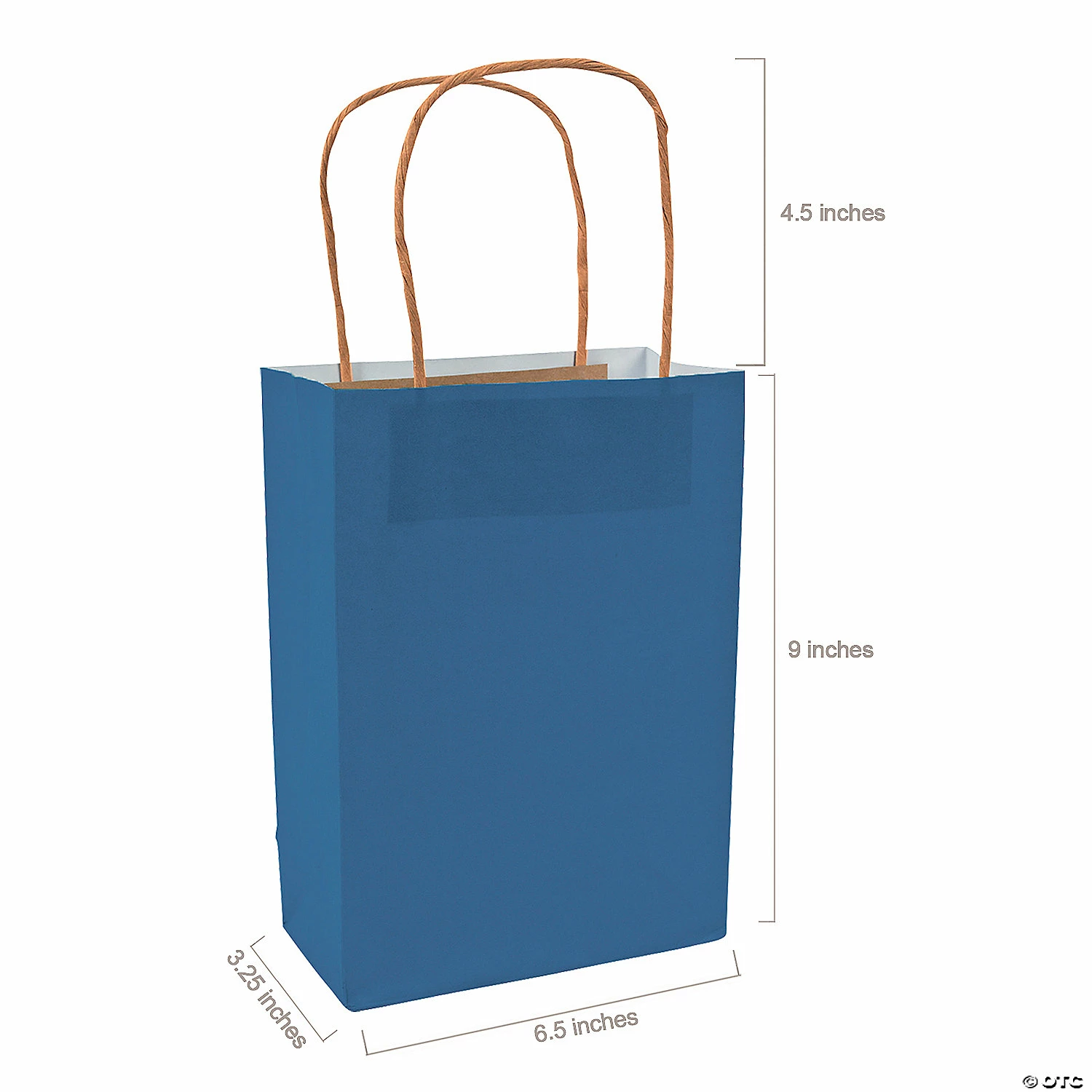 Best Sale ๐ 6 1/2" x 9" Bulk Medium Blue Kraft Paper Gift Bags - 60 Pc. ๐ 4 Best Sale ๐ 6 1/2" x 9" Bulk Medium Blue Kraft Paper Gift Bags - 60 Pc. ๐ - Image 2