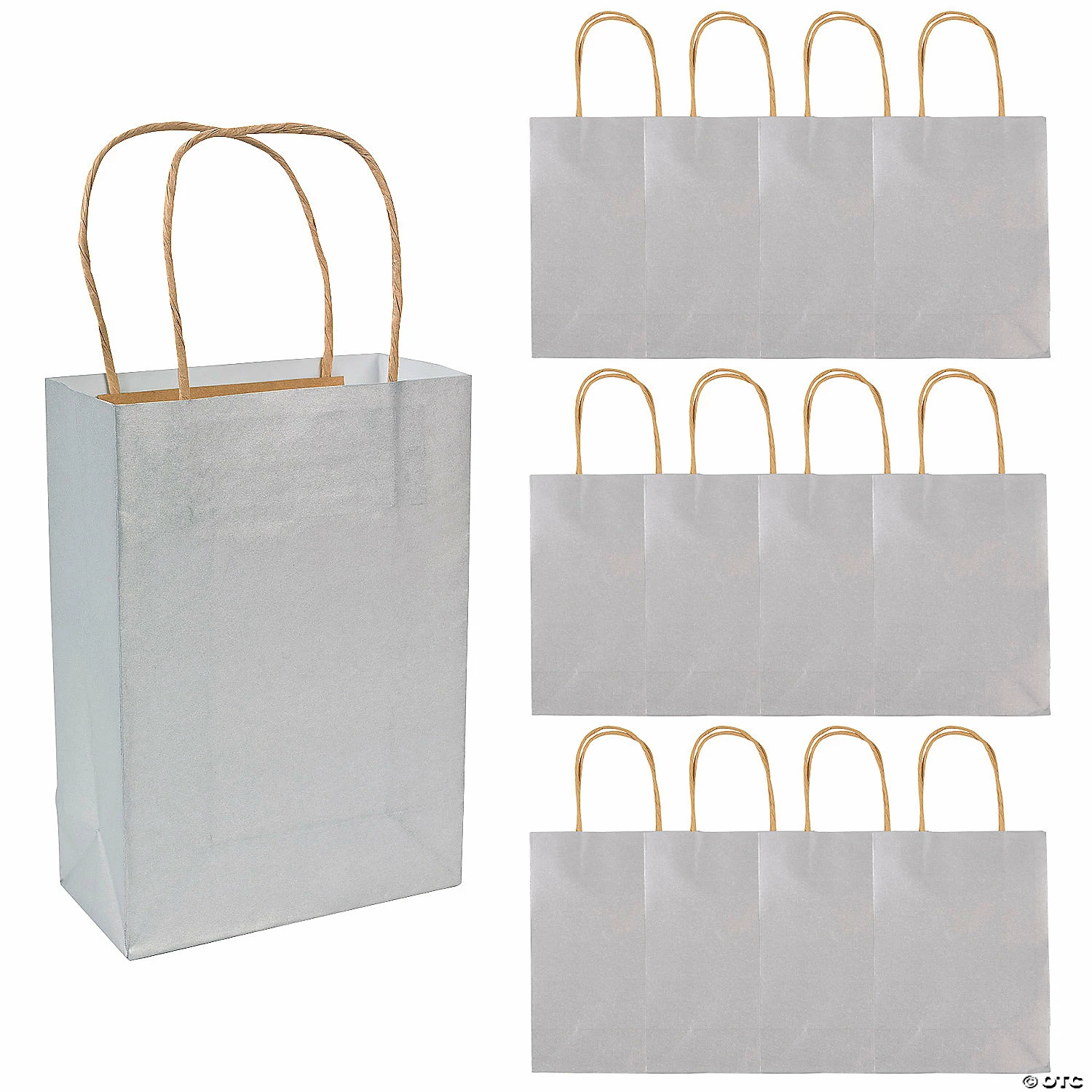 Top 10 π 6 1/2" x 9" Medium Kraft Paper Gift Bags - 12 Pc. π 3 Top 10 π 6 1/2" x 9" Medium Kraft Paper Gift Bags - 12 Pc. π