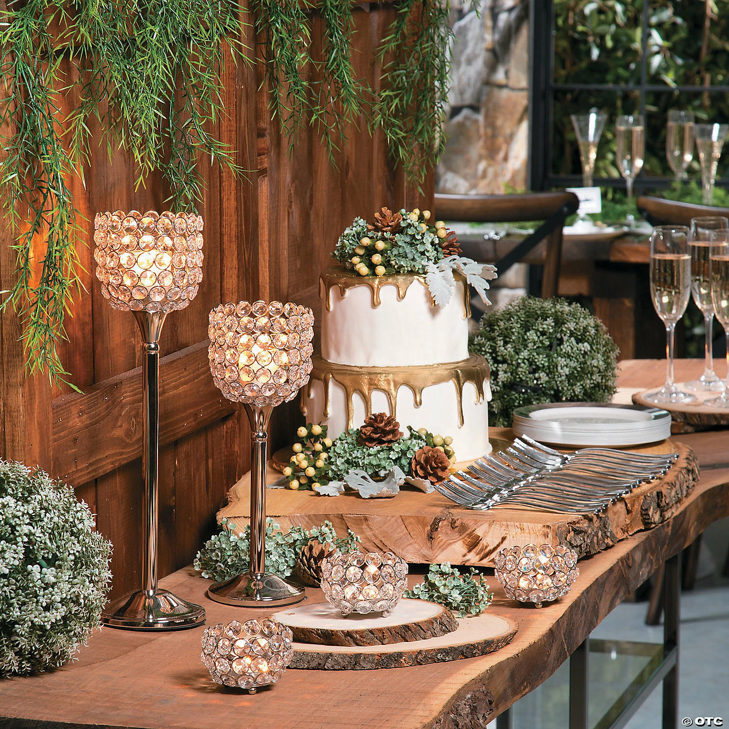 Coupon 🥰 Acrylic Crystal Bead Votive Candle Holders - 3 Pc. ✨ 5 Coupon 🥰 Acrylic Crystal Bead Votive Candle Holders - 3 Pc. ✨ - Image 3