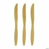Cheap 😀 Bulk Solid Color Plastic Knives - 50 Ct. 😉 -Occasions Sales bulk metallic gold plastic knives 50 ct 70 1509a