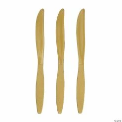 Cheap 😀 Bulk Solid Color Plastic Knives - 50 Ct. 😉