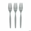 Outlet 🔔 Bulk Solid Color Plastic Forks - 50 Ct. ⌛