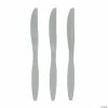 Hot Sale π Bulk Solid Color Plastic Knives - 50 Ct. π 2 Hot Sale π Bulk Solid Color Plastic Knives - 50 Ct. π -Occasions Sales bulk metallic silver plastic knives 50 ct 70 1506a