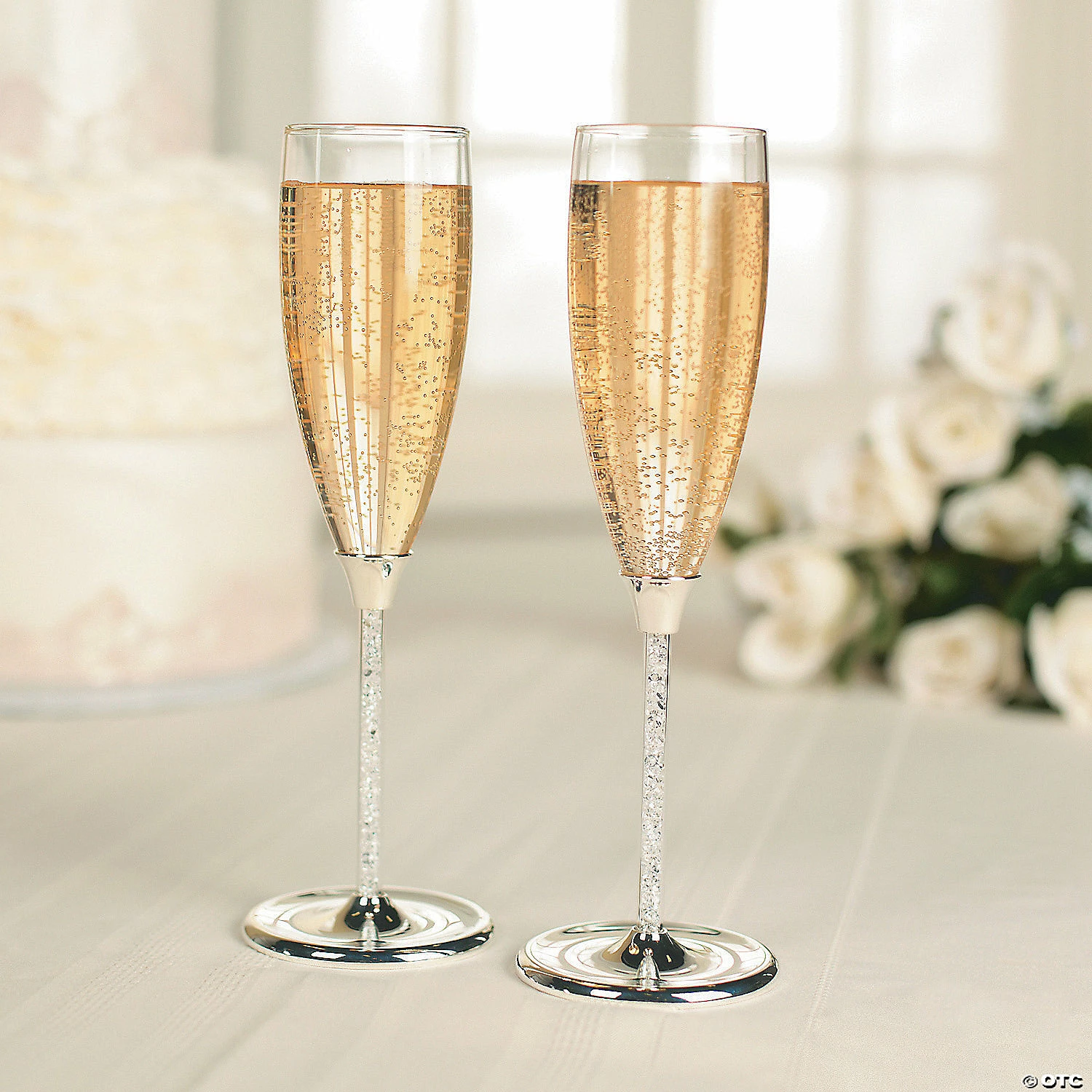 Flash Sale ๐ Crystalline Wedding Toasting Glass Champagne Flutes - 2 Ct. ๐ 4 Flash Sale ๐ Crystalline Wedding Toasting Glass Champagne Flutes - 2 Ct. ๐ - Image 2