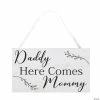 Best deal 🎉 Daddy Here Comes Mommy Ring Bearer Sign 🧨