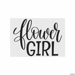 Promo 👏 Flower Girl Iron-On 🛒
