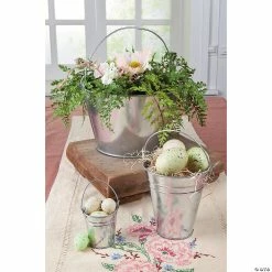Promo ✨ Galvanized Metal Pails - 12 Pc. 💯 -Occasions Sales galvanized metal pails 12 pc 3 1377c a02