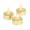 Budget ✨ Battery-Operated Tea Light Candles - 12 Pc. 🤩 1 Budget ✨ Battery-Operated Tea Light Candles - 12 Pc. 🤩 -Occasions Sales gold battery operated tea light candles 12 pc 95 3314a