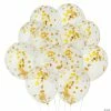 Deals 🛒 Confetti 12" Latex Balloons - 12 Pc. 😉 -Occasions Sales gold confetti 12 latex balloons 12 pc 13774938