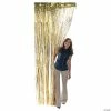 Cheap ✨ Metallic Fringe Door Curtains 🤩 -Occasions Sales gold metallic fringe door curtain26 1755