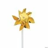 Best Pirce 🔥 Pinwheels - 36 Pc. 👍 -Occasions Sales gold metallic pinwheels 36 pc 13781431