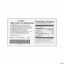 Occasions Sales -Occasions Sales gold thank you buttermints 108 pc 13755242 a05