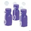Hot Sale 🤩 Hexagon Mini Bubble Bottles - 48 Pc. ❤️ -Occasions Sales hexagon purple mini bubble bottles 48 pc 38 1159
