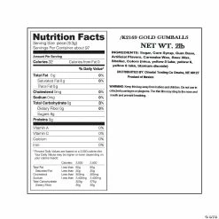 New π Large Gumballs - 97 Pc. π 7 New π Large Gumballs - 97 Pc. π -Occasions Sales large shimmer gold gumballs 97 pc k2169 a05