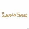 Best reviews of 🌟 Love is Sweet Gold Table Décor Set - 3 Pc. ❤️ -Occasions Sales love is sweet gold table d cor set 3 pc 13786276