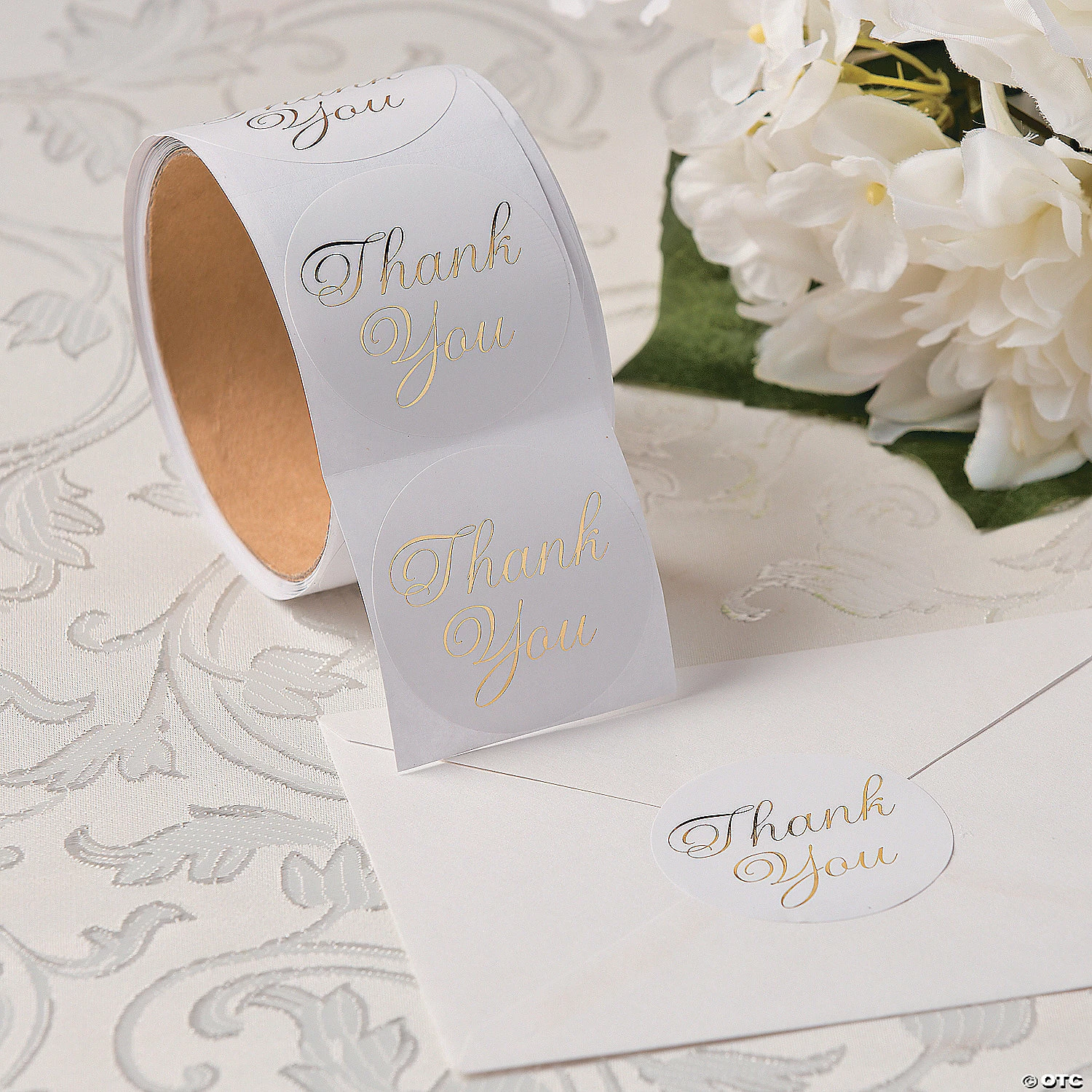 Promo β Metallic Gold Foil Thank You Stickers - 100 Pc. π 4 Promo β Metallic Gold Foil Thank You Stickers - 100 Pc. π - Image 2