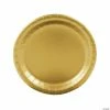 Buy ⌛ Round Paper Dinner Plates - 24 Ct. ⌛ 2 Buy ⌛ Round Paper Dinner Plates - 24 Ct. ⌛ -Occasions Sales metallic gold paper dinner plates 24 ct 70 1434