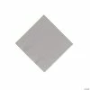 Best Sale 🧨 Solid Color Beverage Napkins - 50 Pc. 🎉 -Occasions Sales metallic silver beverage napkins 50 pc 70 1435