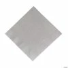 Deals 😍 Solid Color Luncheon Napkins - 50 Pc. ⭐ -Occasions Sales metallic silver luncheon napkins 50 pc 70 1437