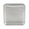 Discount 🤩 Square Paper Dinner Plates - 18 Ct. 💯 -Occasions Sales metallic silver square paper dinner plates 18 ct 70 7101a