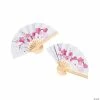 Best Sale 😀 Mini Cherry Blossom Folding Favor Hand Fans - 12 Pc. 👏 -Occasions Sales mini cherry blossom folding favor hand fans 12 pc 3 3450
