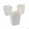 Flash Sale 🛒 Mini Popcorn Boxes - 24 Pc. 🤩 -Occasions Sales mini white popcorn boxes 24 pc 3 3593
