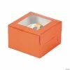 Flash Sale 🔔 Cupcake Boxes - 12 Pc. 👏 -Occasions Sales orange cupcake boxes 12 pc 3 3576