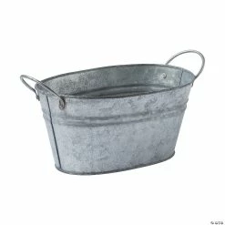 Best deal 🔔 Oval Galvanized Bucket 🌟