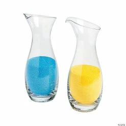 Occasions Sales -Occasions Sales pitcher shaped sand ceremony jars 2 pc 13745647 a01
