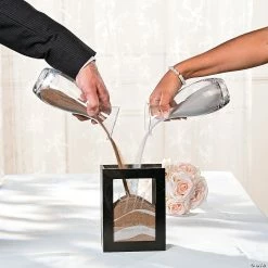 Hot Sale ✔️ Pitcher-Shaped Sand Ceremony Jars - 2 Pc. 😉 -Occasions Sales pitcher shaped sand ceremony jars 2 pc 13745647 a02