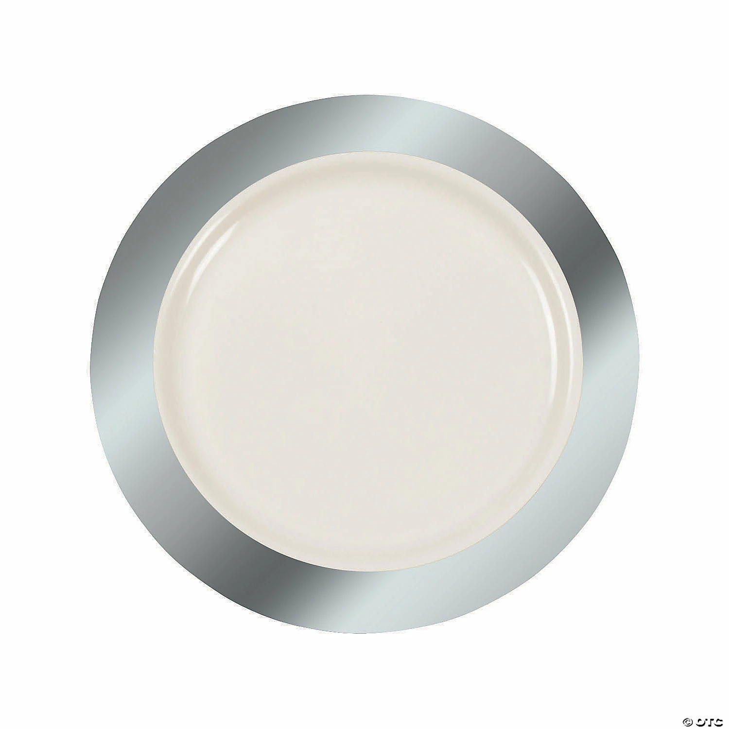 Hot Sale ๐ Premium Ivory Plastic Dinner Plates with Metallic Border - 25 Ct. โญ 3 Hot Sale ๐ Premium Ivory Plastic Dinner Plates with Metallic Border - 25 Ct. โญ