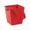 Top 10 ⌛ Buckets With Ribbon Handle - 6 Pc. 🔔 -Occasions Sales red candy buckets with ribbon handle 6 pc 3 2623
