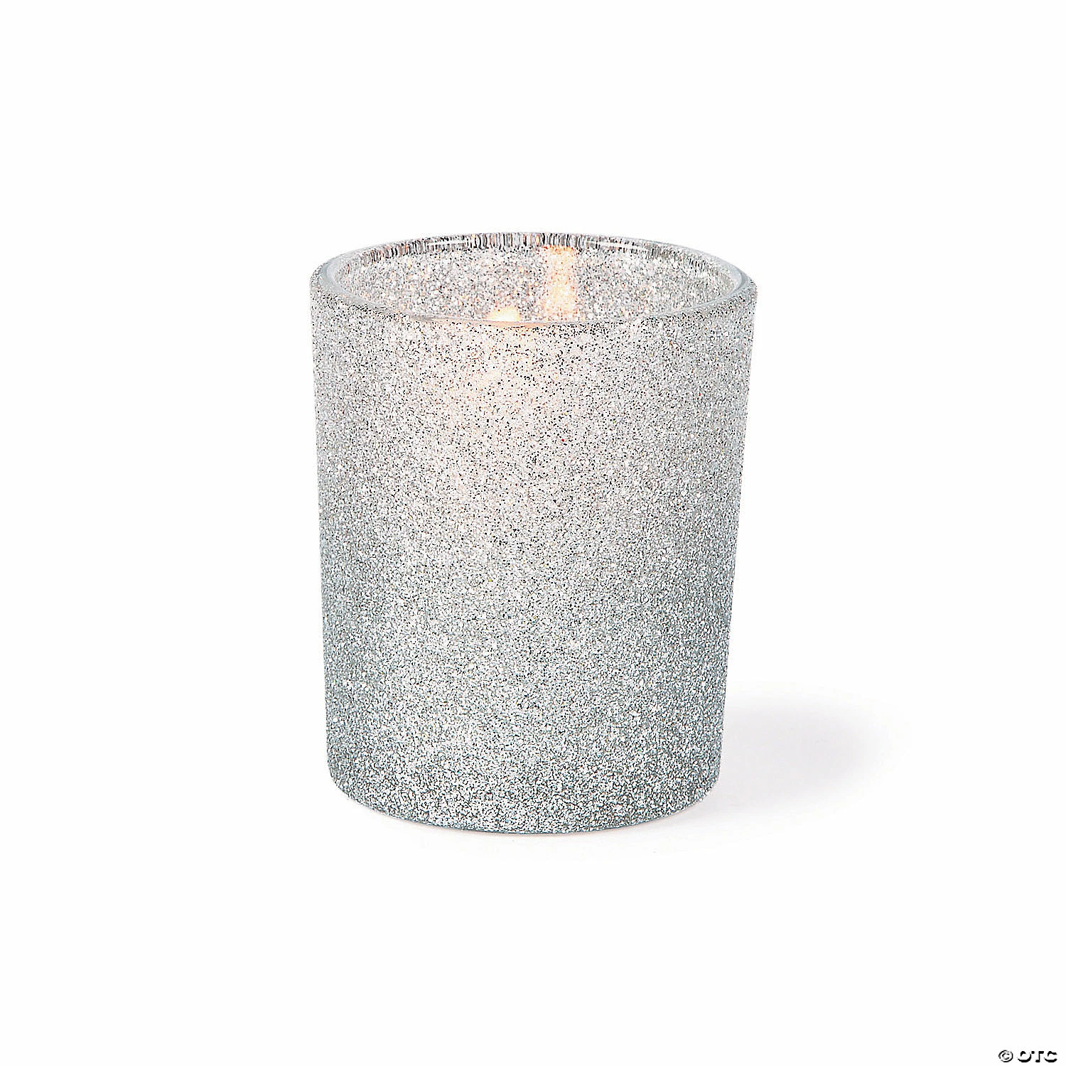 Outlet โ๏ธ Silver Glitter Votive Candle Holders - 12 Pc. ๐ 3 Outlet โ๏ธ Silver Glitter Votive Candle Holders - 12 Pc. ๐