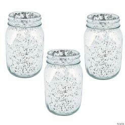 Best deal 🔔 Silver Mercury Mason Jars - 12 Pc. 🛒