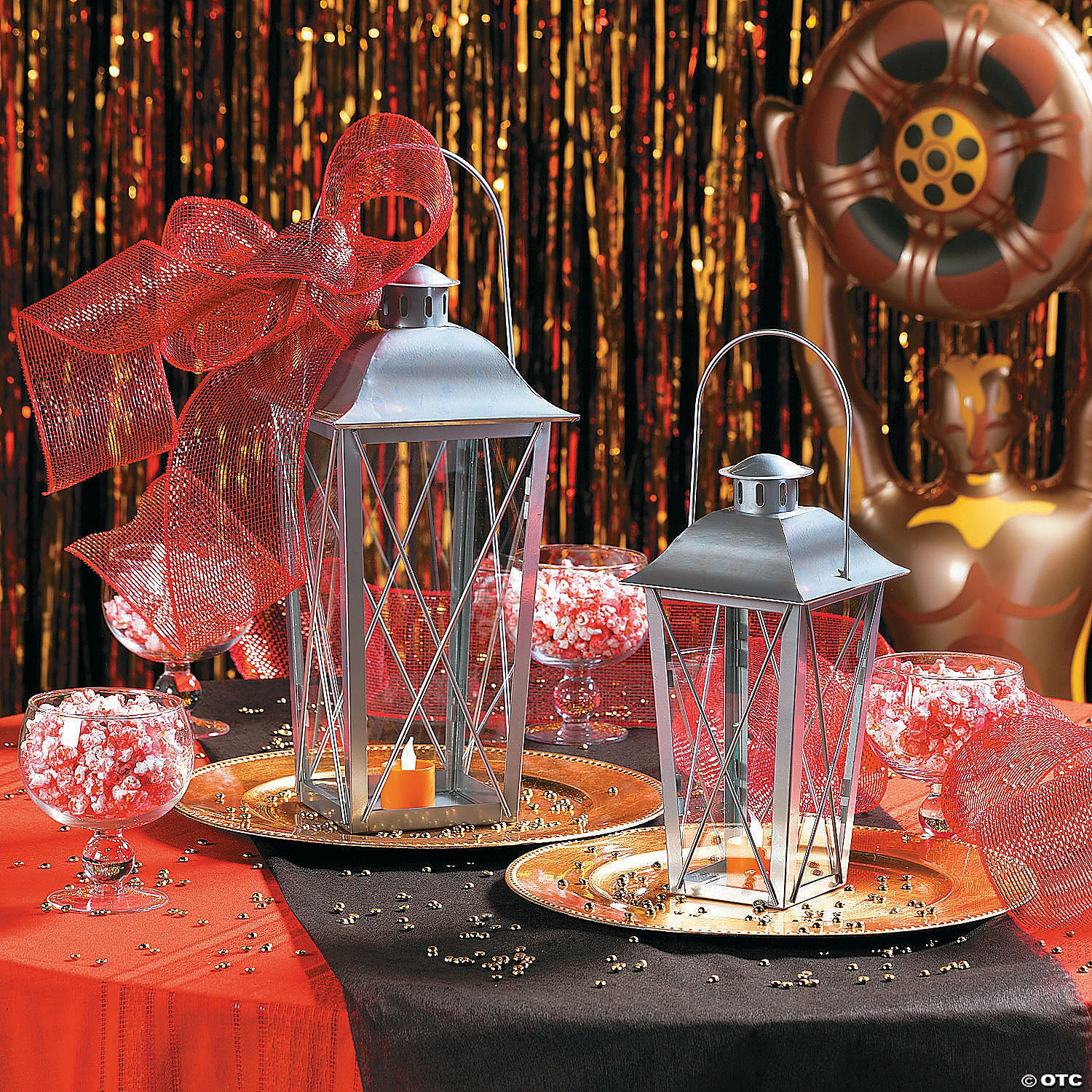 Outlet โ Silver Metal Lanterns - 2 Pc. ๐ฅฐ 4 Outlet โ Silver Metal Lanterns - 2 Pc. ๐ฅฐ - Image 2