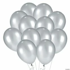 Budget 🎁 Metallic 11" Latex Balloons - 24 Pc. 😀
