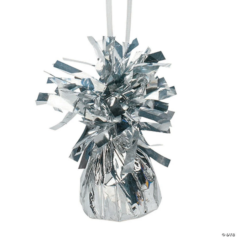 Best Sale ๐ Silver Metallic Balloon Weights - 12 Pc. ๐ 3 Best Sale ๐ Silver Metallic Balloon Weights - 12 Pc. ๐