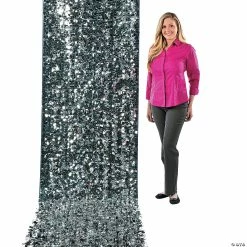 Coupon โค๏ธ Metallic Floral Sheeting Backdrop ๐ 5 Coupon โค๏ธ Metallic Floral Sheeting Backdrop ๐ -Occasions Sales silver metallic floral sheeting backdrop13754291 a01