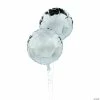 Brand new 🎁 Round 18" Mylar Balloon Set - 2 Pc. 🎁 -Occasions Sales silver round 18 mylar balloons 2 pc 70 1891