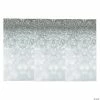 Cheap 😉 Sparkling Silver Vinyl Backdrop - 3 Pc. ⭐ -Occasions Sales sparkling silver vinyl backdrop 3 pc 13676372