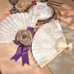 Wholesale ✔️ Vintage Lace Design Folding Hand Fans - 12 Pc. 🎁 -Occasions Sales vintage lace design folding hand fans 12 pc 3 5322 a02