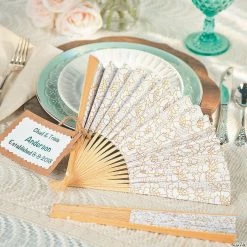 Wholesale ✔️ Vintage Lace Design Folding Hand Fans - 12 Pc. 🎁 -Occasions Sales vintage lace design folding hand fans 12 pc 3 5322 a03