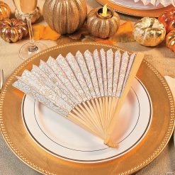 Wholesale ✔️ Vintage Lace Design Folding Hand Fans - 12 Pc. 🎁 -Occasions Sales vintage lace design folding hand fans 12 pc 3 5322 a05